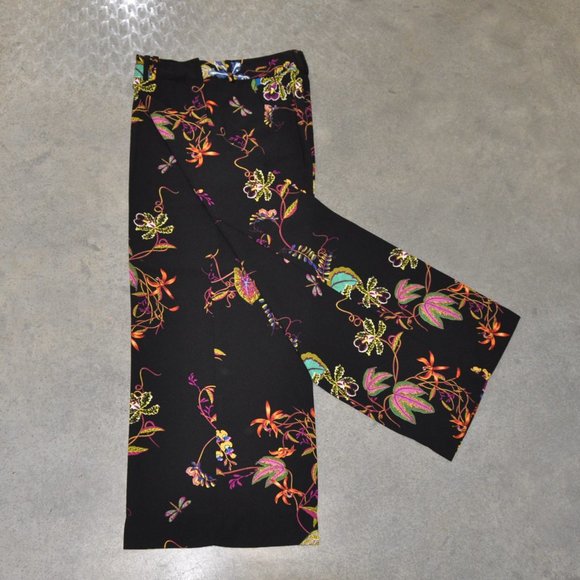 H&M Wide Leg Floral Pants - Picture 1 of 10